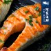 【阿家海鮮】頂級鮭魚超厚輪切 500g±10%/片(15%包冰)